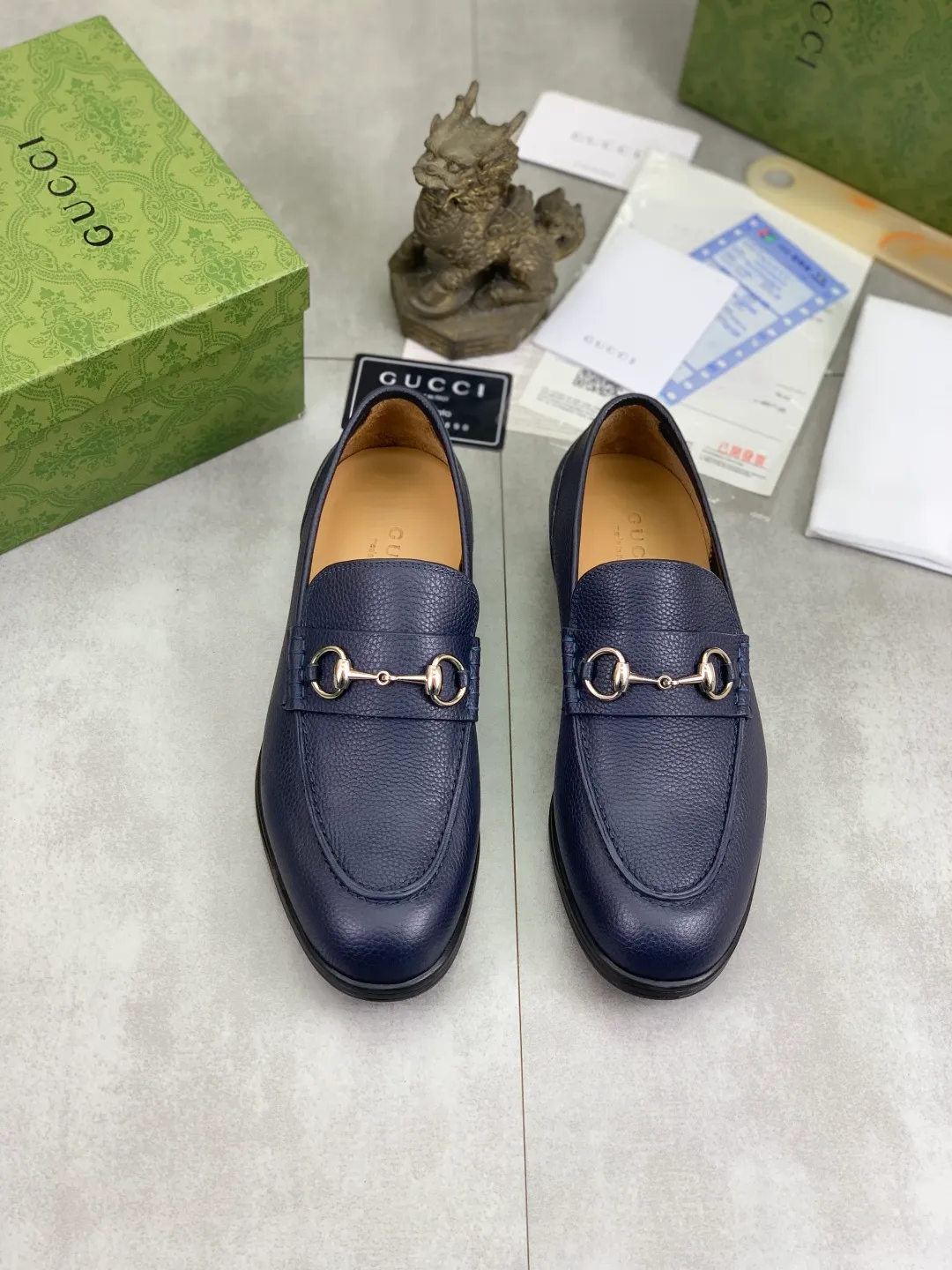 Men's men's shoes 💰P520 [New style] Water dyed cowhide 💰💎💎💎 [Gucci] GUCCI high-end classic men's formal business leather shoes, original order 1:1 authentic goods! Original imported high-end calfskin, original metal buckle, imported first-layer cowhide lining for feet, original outsole, men's shoe size: 38-44 (45 customized) Multiple colors available